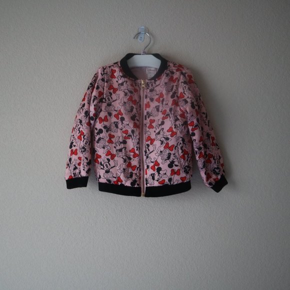 Disney Other - Disney Tutu Couture Minnie Mouse Bomber Jacket